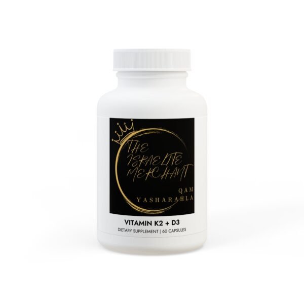 Vitamin K2 + D3 Supplement (60 Capsules)