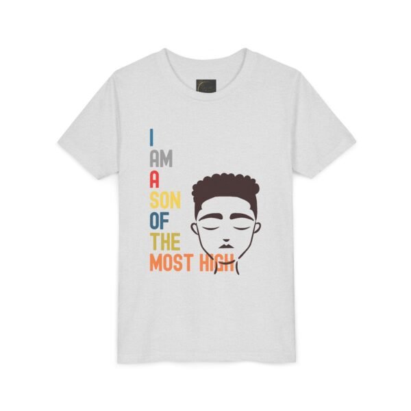 "All Praises to the Most High" Denim Jacket | White Denim & Classic Blue | Unisex | Embroidered | Set-Apart Statement Piece