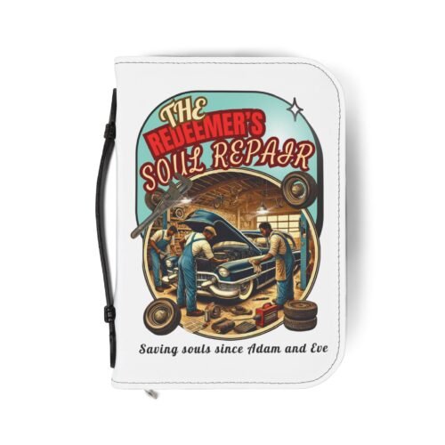The Redeemer’s Soul Repair™ Bible Cover – White Edition