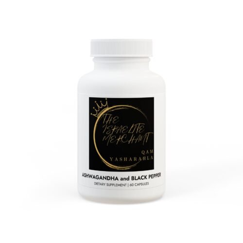 The Israelite Merchant™ | Ashwagandha + Black Pepper Calm + Clarity™ – 60 Capsules