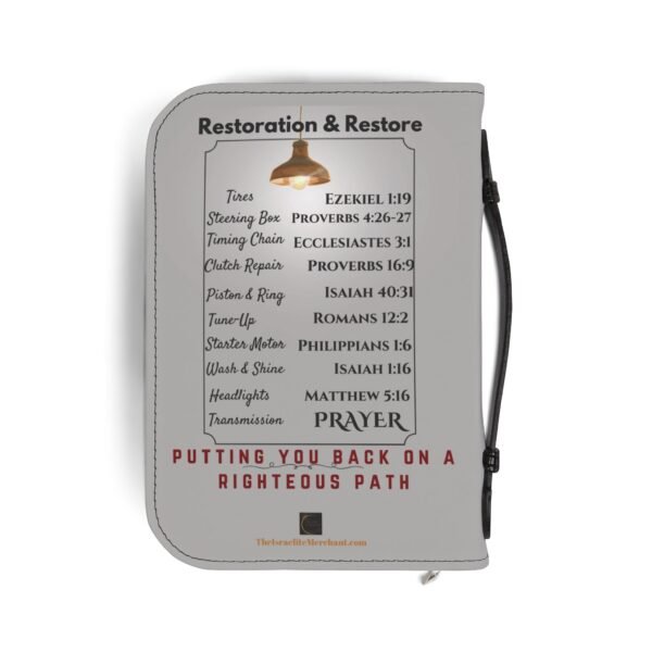 The Redeemer’s Soul Repair™ Bible Cover – Gray Edition