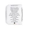 Keep the Sabbath Day Holy™ Bible Cover – White Edition