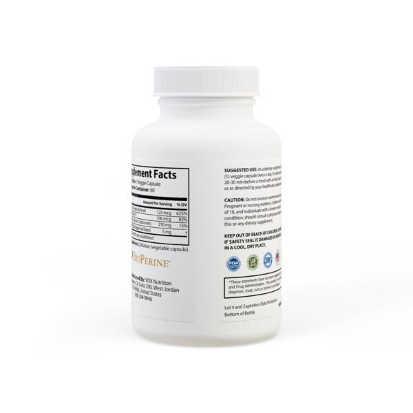 The Israelite Merchant™ | Vitamin K2 + D3 Supplement (60 Capsules)