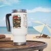 The Redeemer’s Soul Repair™ – Stainless Steel Travel Mug (14oz w/ Handle)