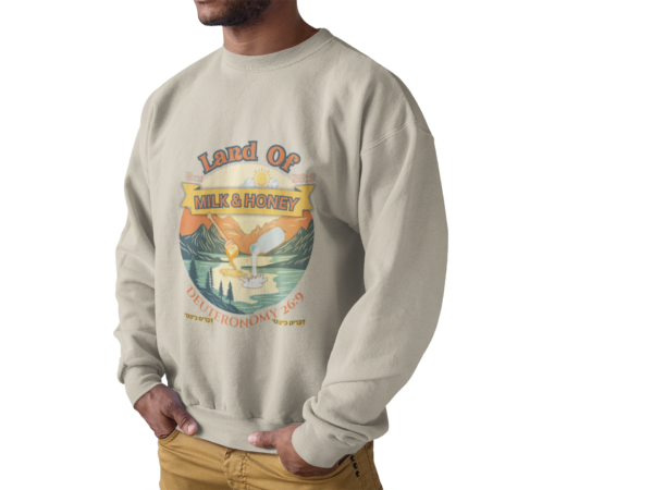 "Land of Milk and Honey™ | Premium Crewneck"