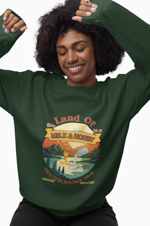 "Land of Milk and Honey™ | Premium Crewneck"