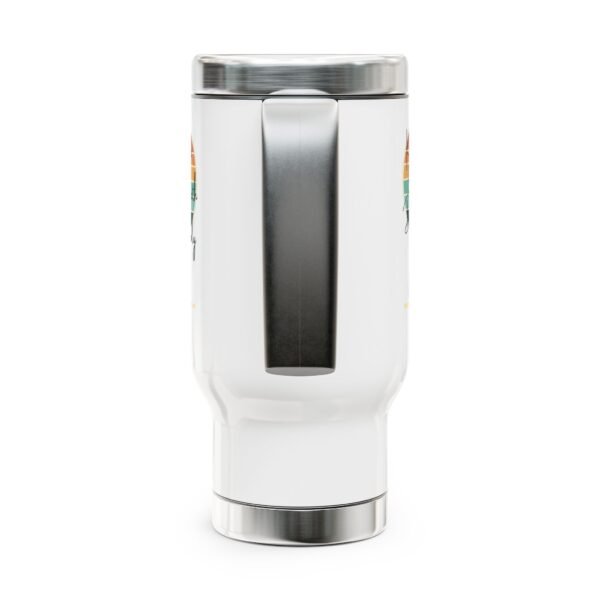 Keep the Sabbath Day Holy™ Stainless Steel Travel Mug with Handle, 14oz