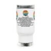 Keep the Sabbath Day Holy™ Stainless Steel Travel Mug with Handle, 14oz