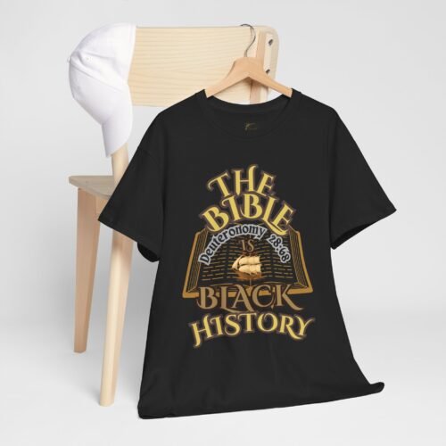 The Bible is Black History™ | Premium Heavy Cotton Tee