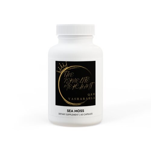 The Israelite Merchant™ Sea Moss Essentials – 60 Capsules