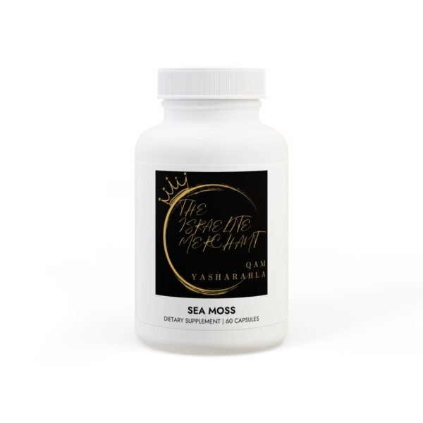 The Israelite Merchant™ Sea Moss Essentials – 60 Capsules
