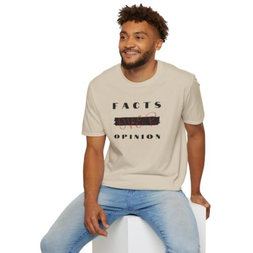 FACTS OVER OPINION™ – Unisex Softstyle T-Shirt