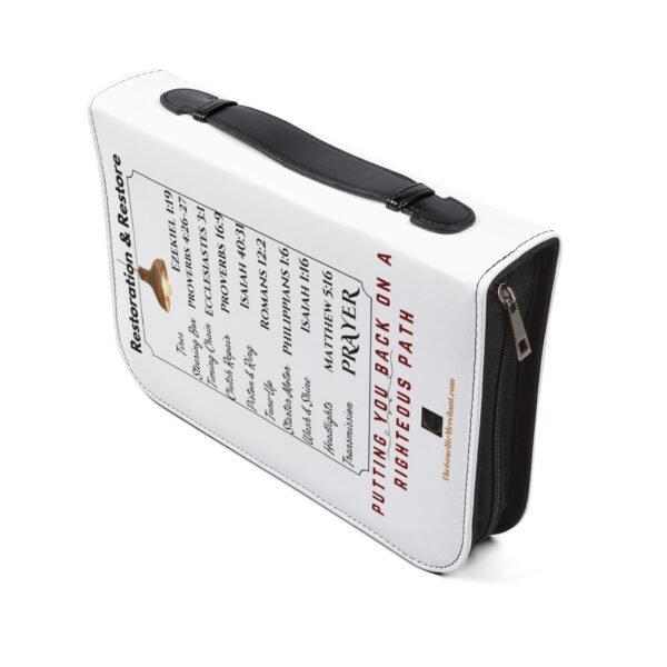 The Redeemer’s Soul Repair™ Bible Cover – White Edition