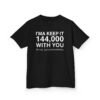 I’MA KEEP IT 144,000 WITH YOU™ Kids Heavy Cotton Tee by The Israelite Merchant™