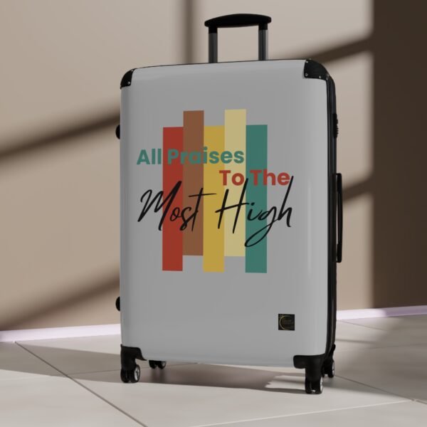 All Praises To The Most High™ Signature Series | Exclusive Hard Shell Spinner Luggage by The Israelite Merchant™
