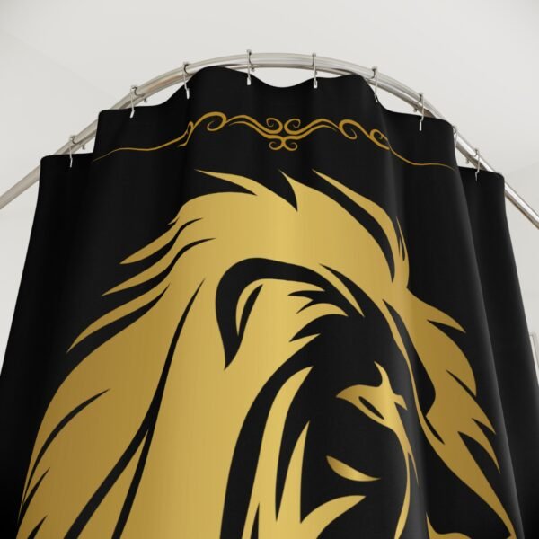 Lion of the Tribe of Judah" – Shower Curtain