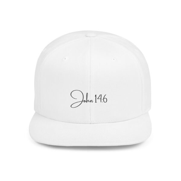 John 14:6 Classic Flat Bill Snapback | by The Israelite Merchant™