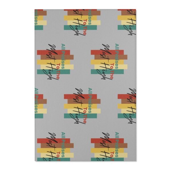 6329857500958243392_2048-3.jpeg "All Praises to the Most High™"Decorative Area Rug by The Israelite Merchant™ Non-Slip Home Décor