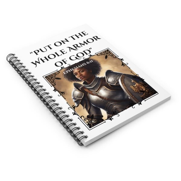 684737078607617551_2048.jpeg "Whole Armor Of God" Spiral Notebook - Ruled Line