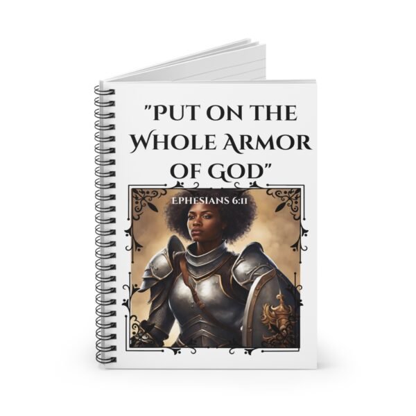 8875933450910652692_2048.jpeg "Whole Armor Of God" Spiral Notebook - Ruled Line