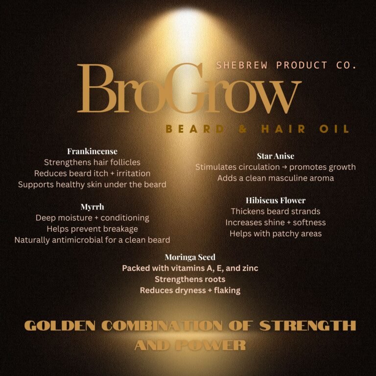 Gold BroGrow Oil #6 Product Picture