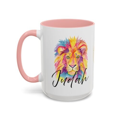 Colorful Judah Lion Coffee Mug - 11oz & 15oz