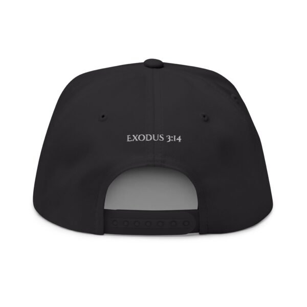 "AHAYAH & EXODUS 3:14" Statement Hat Embroidered Flat Bill Cap by The Israelite Merchant™