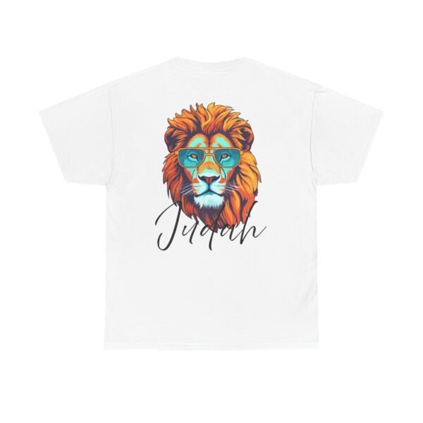 "Judah" Lion Shades Tee Unisex Heavy Cotton Shirt By The Israelite Merchant™