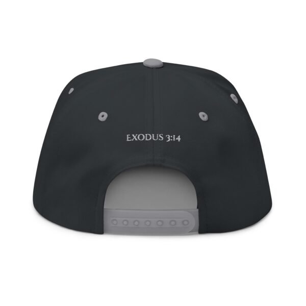 "AHAYAH & EXODUS 3:14" Statement Hat Embroidered Flat Bill Cap by The Israelite Merchant™