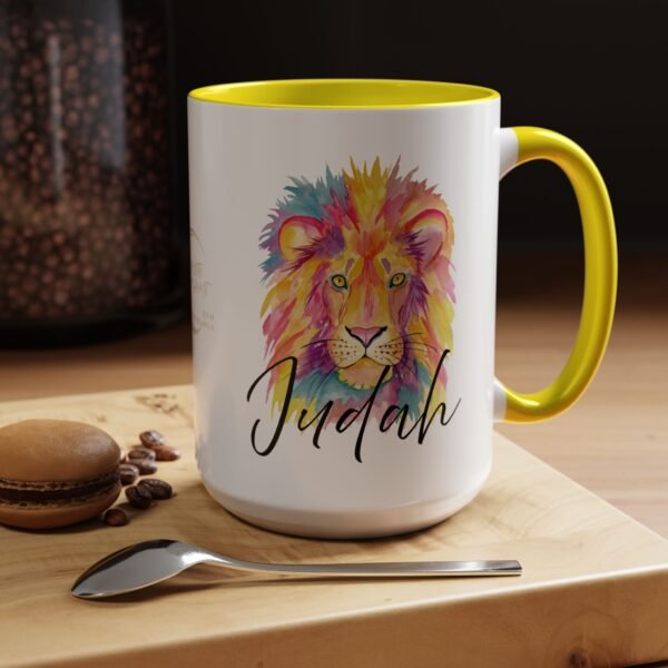 Colorful Judah Lion Coffee Mug - 11oz & 15oz