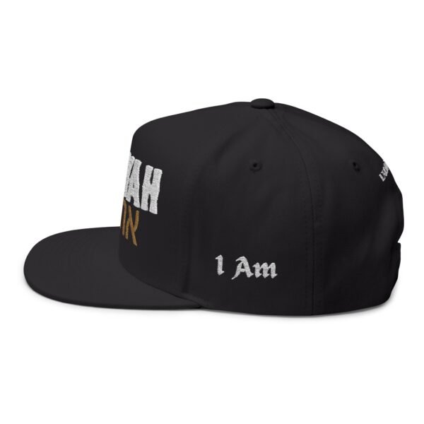 "AHAYAH & EXODUS 3:14" Statement Hat Embroidered Flat Bill Cap by The Israelite Merchant™