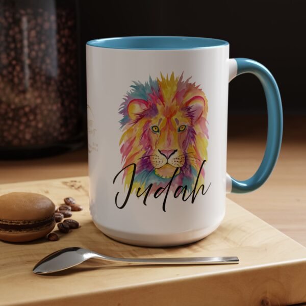 Colorful Judah Lion Coffee Mug - 11oz & 15oz