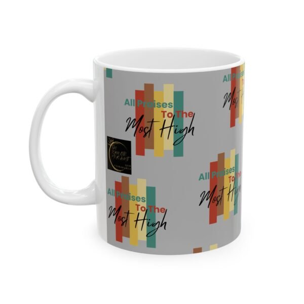 Inspirational Ceramic Mug - All Paths Lead Through the Struggle