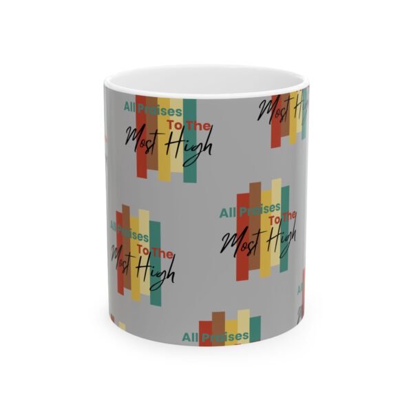 Inspirational Ceramic Mug - All Paths Lead Through the Struggle