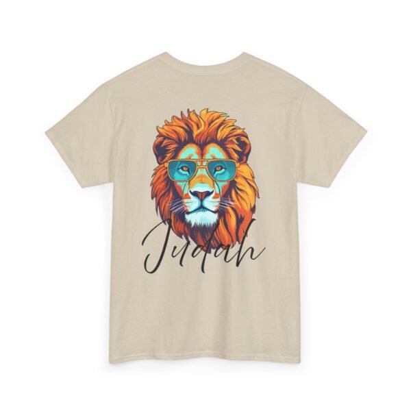 "Judah" Lion Shades Tee Unisex Heavy Cotton Shirt By The Israelite Merchant™