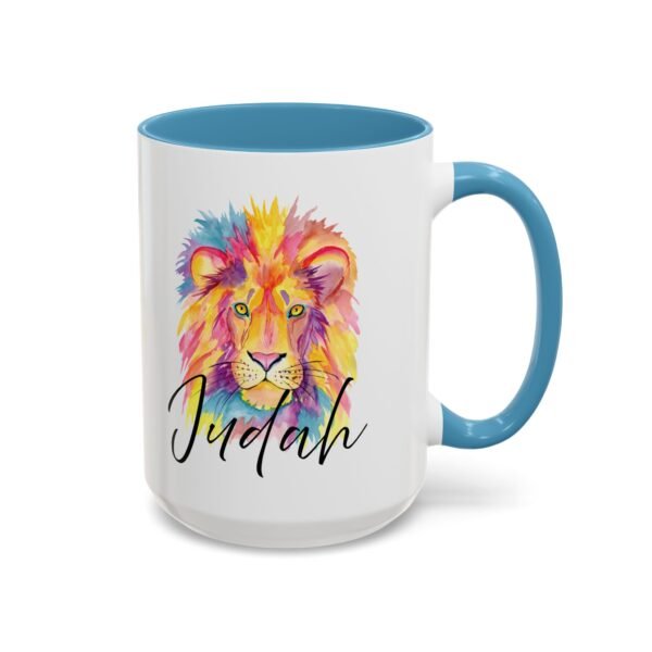 Colorful Judah Lion Coffee Mug - 11oz & 15oz
