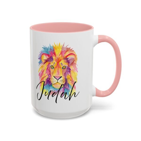 Colorful Judah Lion Coffee Mug - 11oz & 15oz