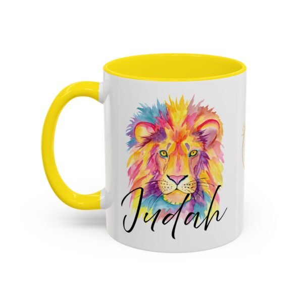 Colorful Judah Lion Coffee Mug - 11oz & 15oz