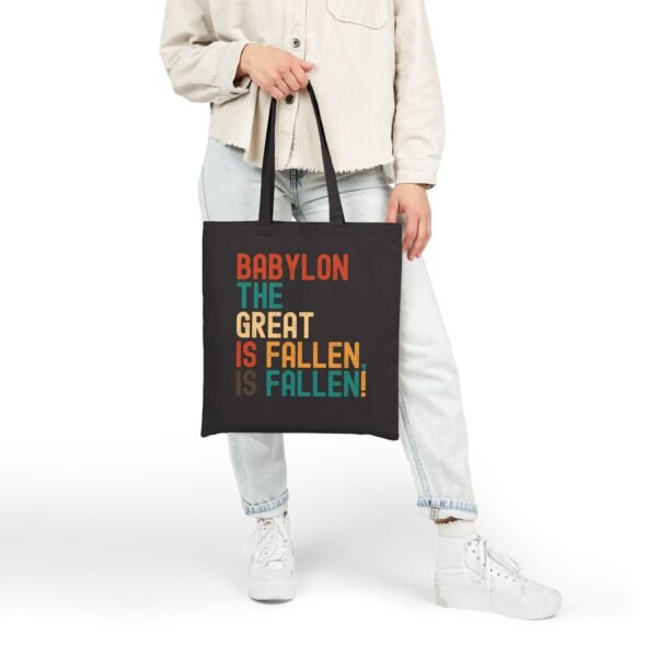 Babylon Has Fallen Tote Bag – Black or Natural