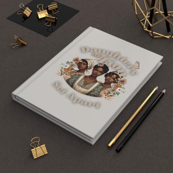 Daughters of Zion Hardcover Journal, Inspirational Journal, Religious Journal, Gift for Women, Faith-Based Productivity Book