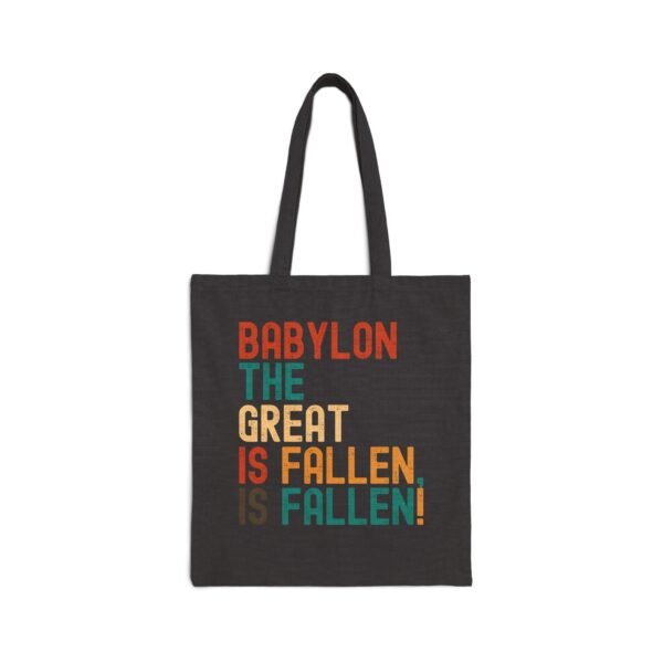 Babylon Has Fallen Tote Bag – Black or Natural