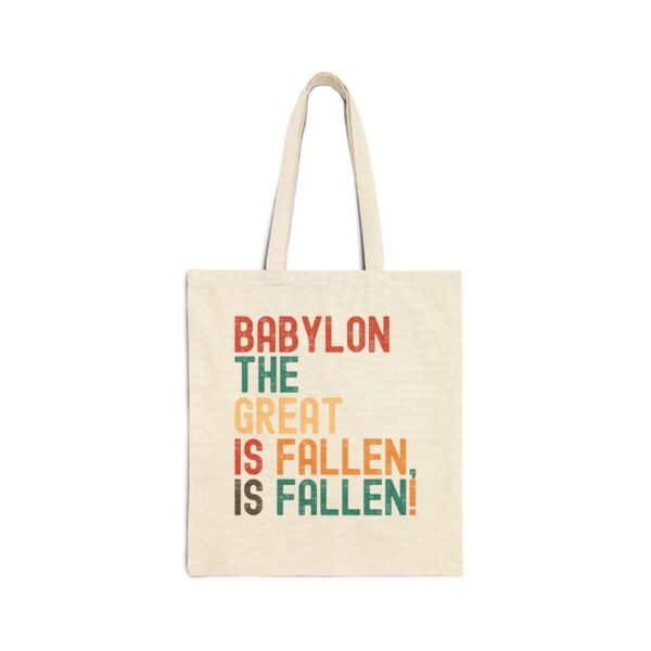 Babylon Has Fallen Tote Bag – Black or Natural