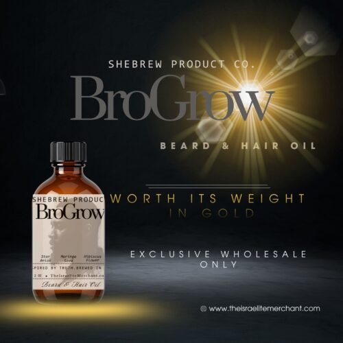 BroGrow™ premium beard oil wholesale – Black-owned high-end grooming product